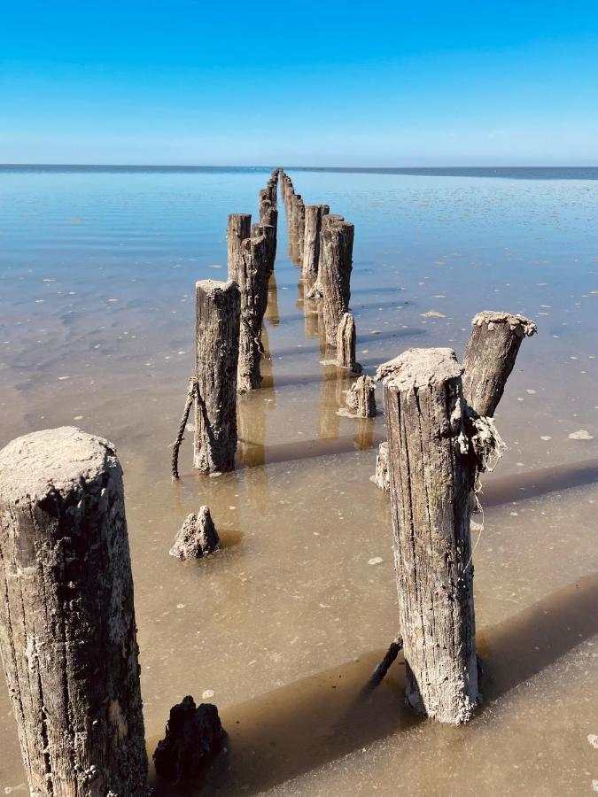 Ferienwohnung „Deichgefluster“ Nahe Der Nordsee Marne Exterior foto