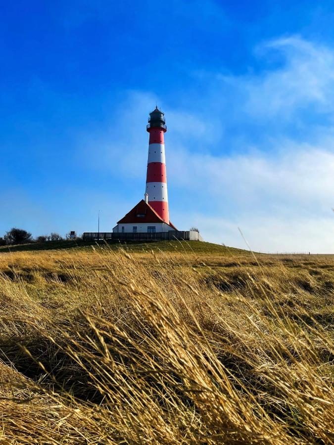 Ferienwohnung „Deichgefluster“ Nahe Der Nordsee Marne Exterior foto