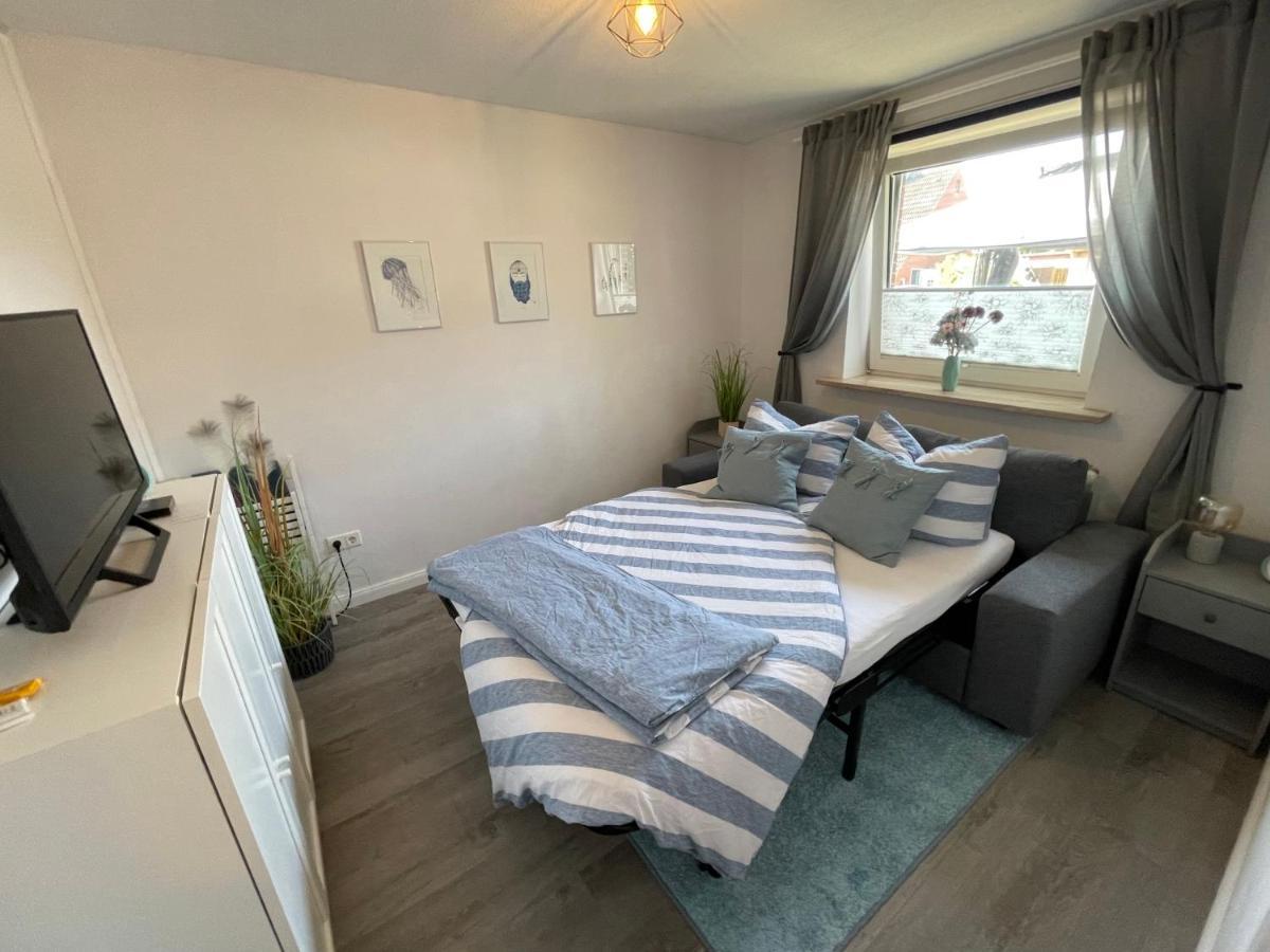 Ferienwohnung „Deichgefluester“ Nahe Der Nordsee Marne Exterior foto